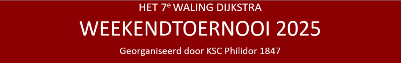 Waling Dijkstra Toernooi 2025